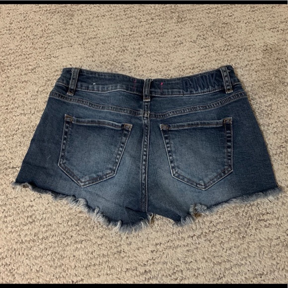 PINK Victoria’s Secret Denim Shorts - Picture 2 of 4